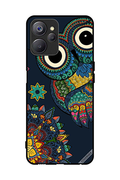Covernex غطاء حماية لهاتف Realme 10 بتصميم بومة زهرية