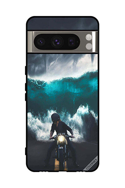 Covernex غطاء حماية لهاتف Google Pixel 8 Pro برسومات موجات مائية