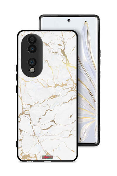 Tolwak غطاء حماية لهاتف Honor 70 بنمط رخامي