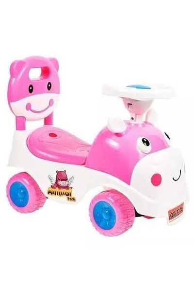 rexa Cow Cartoon Ride On Car With Backrest