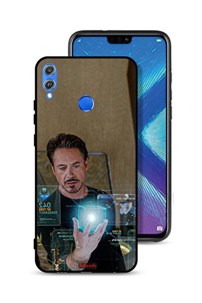 Tolwak غطاء حماية لهاتف Honor 8X بتصميم الرجل الحديدي