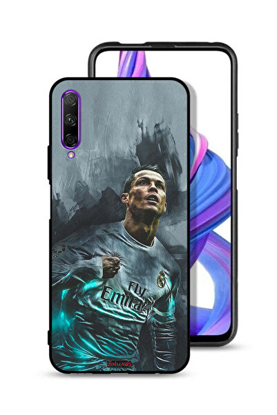 Tolwak غطاء حماية لهاتف Honor 9X Pro برسومات كريستيانو رونالدو