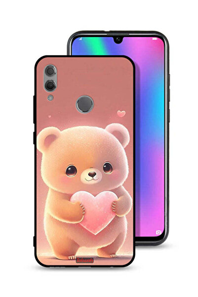 Tolwak غطاء حماية لهاتف Honor 10 Lite بطبعة باندا صغيرة لطيفة تحمل قلبًا