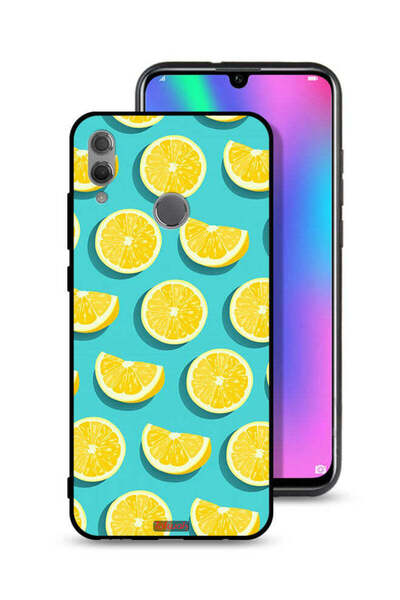 Tolwak غطاء حماية لهاتف Honor 10 Lite بنقشة برتقالية