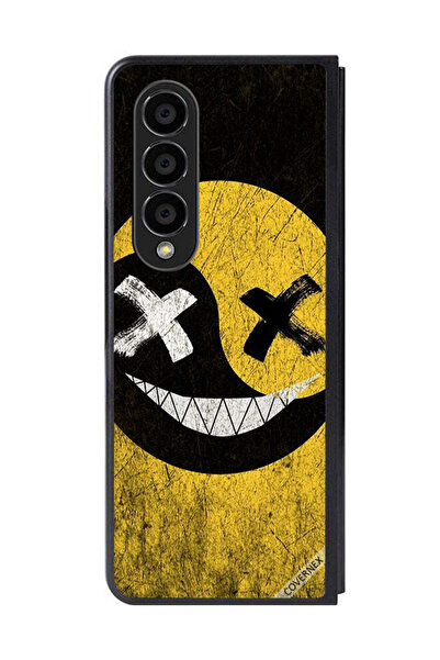 Covernex غطاء حماية لهاتف سامسونج جالاكسي زد فولد 4 برسومات وجه مارشميلو