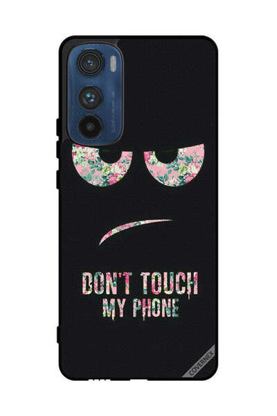 Covernex Protective Case Cover For Motorola Edge 30 Don't Touch My Phone Floral