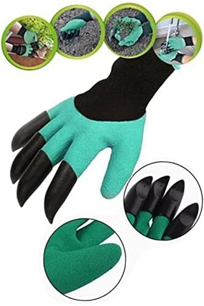 Mena Rise Şirinshop Protected Gardening Gardener Gloves for Soil Digging, Sowing and Hoeing 1108107