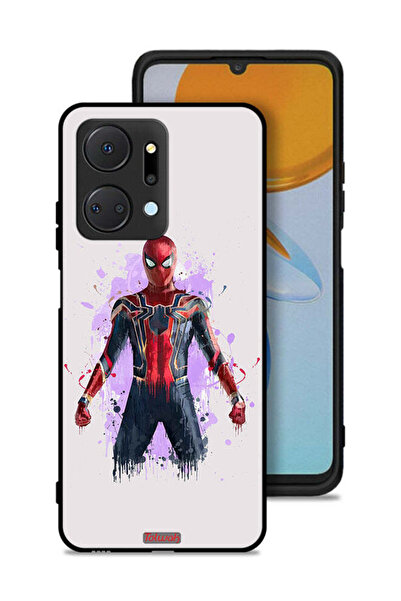 Tolwak غطاء حماية لهاتف Honor X7a بتصميم العنكبوت الحديدي