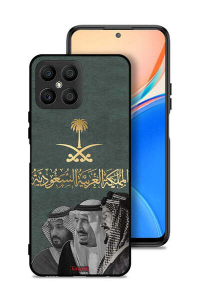 Tolwak غطاء حماية Honor X8 4G للملك سلمان وعبد العزيز ومحمد