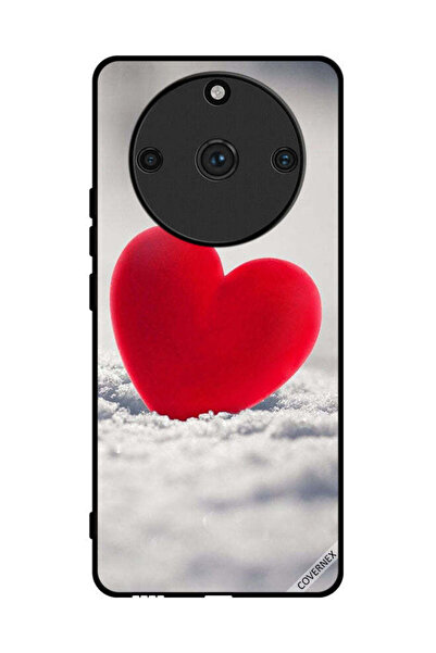 Covernex غطاء حماية لهاتف Realme 11 Pro Plus بتصميم قلب أحمر جميل