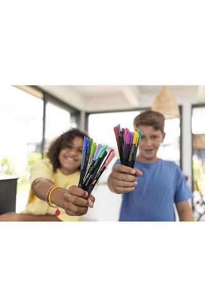 Mena Rise Şirinshop Office and Stationery 749051 Patterned Fineliner Felt Tip Pen 1108107