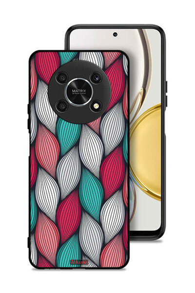 Tolwak غطاء حماية لهاتف Honor X30 5G بنقشة ريشة