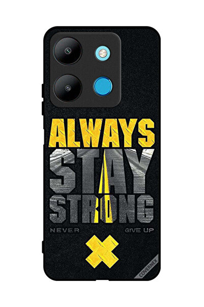 Covernex غطاء حماية لهاتف إنفينيكس سمارت 7 - كن قويًا دائمًا ولا تستسلم أبدًا