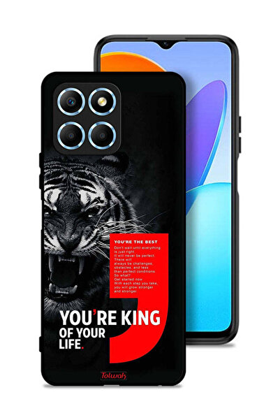 Tolwak غطاء حماية لهاتف Honor X8 5G أنت ملك حياتك