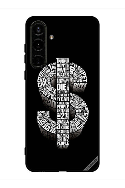 Covernex غطاء حماية لهاتف سامسونج جالاكسي S24 بطبعة دولار الخط