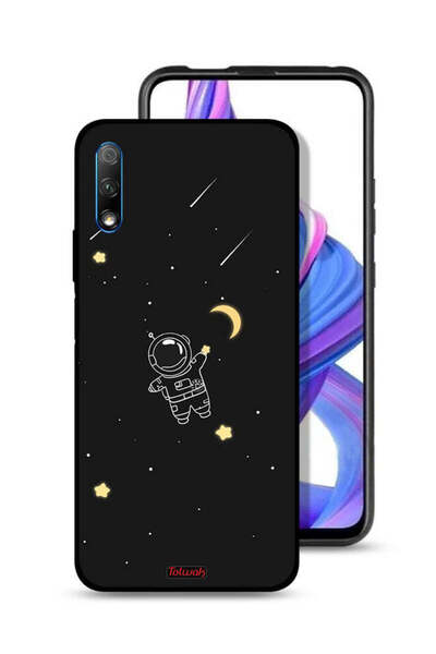 Tolwak غطاء حماية لهاتف Honor 9X (الصين) - مشبك فني لرائد فضاء