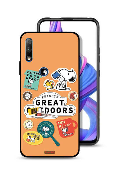 Tolwak غطاء حماية لهاتف Honor 9X (الصين) - ملصقات الفول السوداني