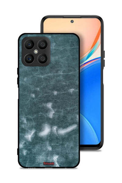 Tolwak غطاء حماية لهاتف Honor X8 4G بنمط ستونيش