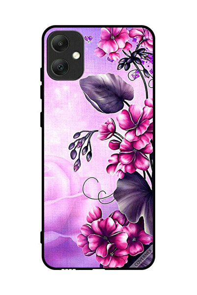 Covernex غطاء حماية لهاتف سامسونج جالاكسي A05 بخلفية زهور رومانسية