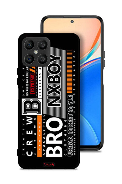 Tolwak Honor X8 4G Protective Case Cover Urban Street Style