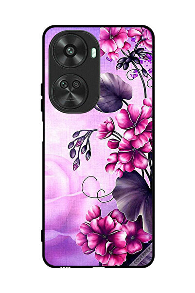 Covernex غطاء حماية لهاتف هواوي نوفا 11 SE بخلفية زهور رومانسية