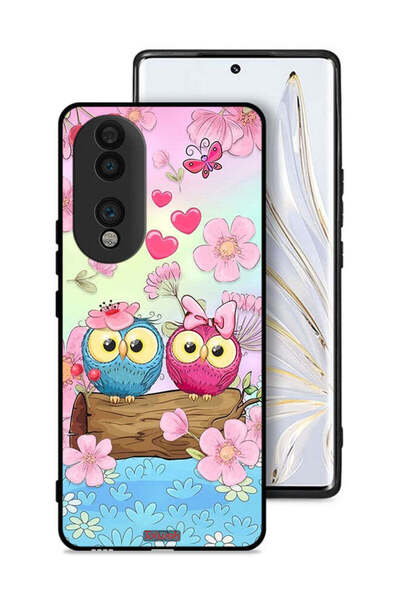 Tolwak غطاء حماية لهاتف Honor 70 برسومات بومة لطيفة