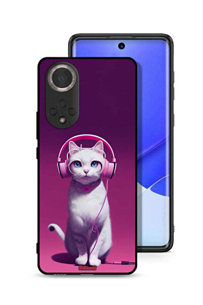 Tolwak غطاء حماية لهاتف Honor 50 بتصميم قطة لطيفة