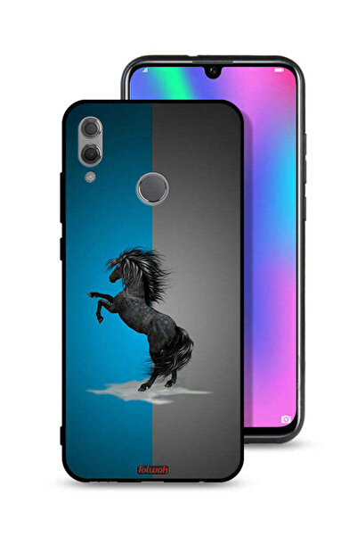 Tolwak غطاء حماية لهاتف Honor 10 Lite بتصميم فن الحصان