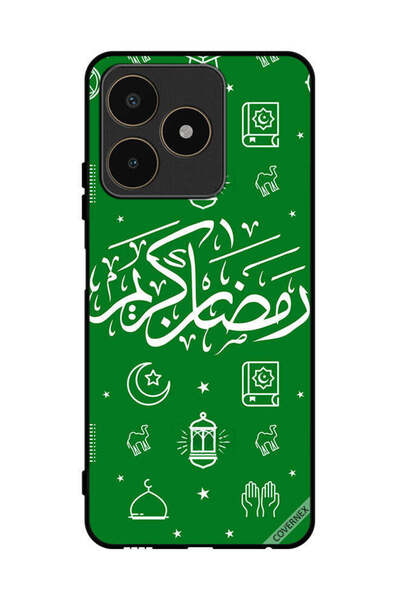 Covernex غطاء حماية لهاتف Realme C53 - رمضان كريم - أخضر