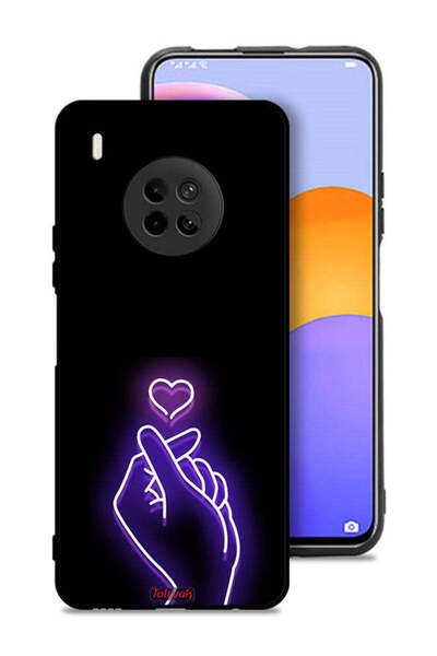 Tolwak غطاء حماية لهاتف هواوي Y9a - قلب صغير قابل للطي