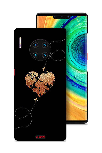Tolwak غطاء حماية لهاتف هواوي ميت 30 برو - طائرات تلامس القلب