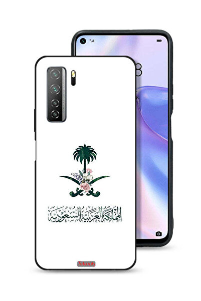 Tolwak غطاء حماية لهاتف هواوي بي 40 لايت 5G، شعار المملكة العربية السعودية، ع...