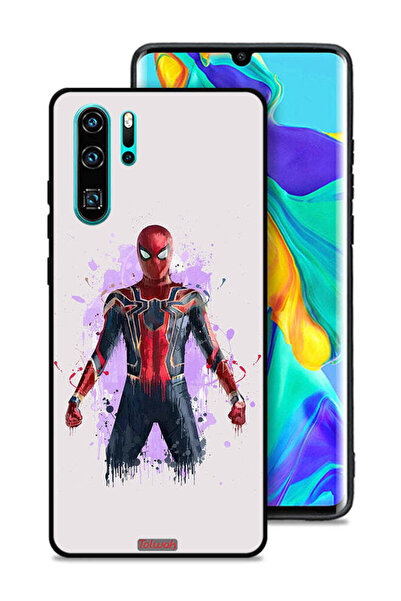 Tolwak غطاء حماية لهاتف هواوي P30 Pro بتصميم العنكبوت الحديدي