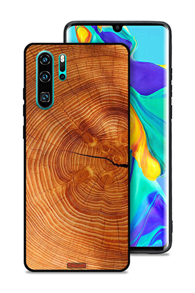 Tolwak غطاء حماية لهاتف هواوي بي 30 برو مصنوع من الخشب المتصدع