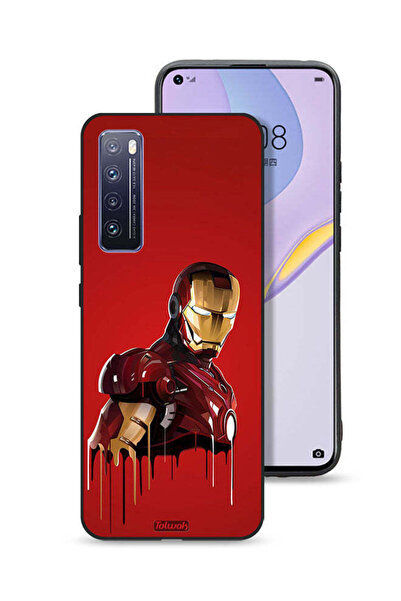 Tolwak غطاء حماية لهاتف هواوي نوفا 7 5G برسومات الرجل الحديدي