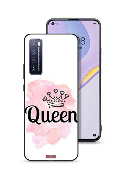 Tolwak غطاء حماية لهاتف هواوي نوفا 7 5G بنقشة الملكة