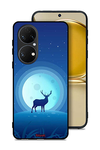 Tolwak غطاء حماية هواوي P50E بتصميم غزال