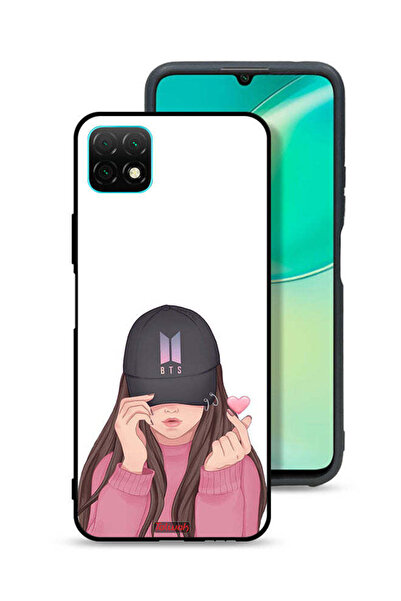 Tolwak غطاء حماية لهاتف هواوي نوفا Y60 - فتاة تصنع سناب شات