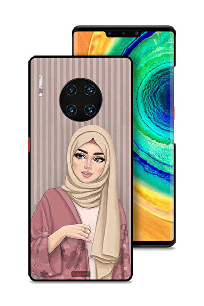 Tolwak غطاء حماية لهاتف هواوي ميت 30 برو برسومات فتاة محجبة