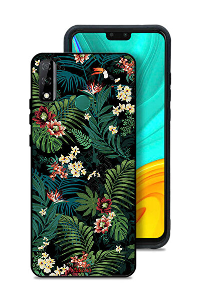 Tolwak غطاء حماية لهاتف هواوي Y8s بأوراق استوائية