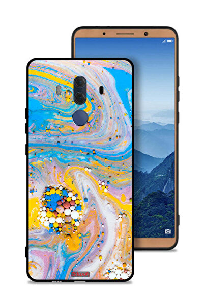 Tolwak غطاء حماية لهاتف هواوي ميت 10 برو بتصميم جواهر ملونة تجريدية
