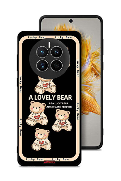 Tolwak غطاء حماية لهاتف هواوي ميت 50 - دب جميل