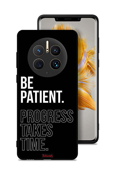Tolwak غطاء حماية لهاتف هواوي ميت 50 برو - كن صبورًا، فالتقدم يستغرق وقتًا