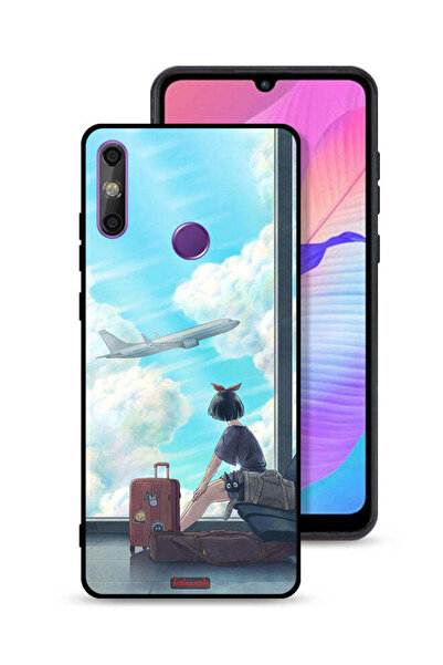 Tolwak غطاء حماية لهاتف هواوي إنجوي 20e بتصميم فن السفر