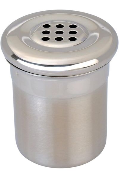 Mena Rise Veloreashop 1107448 Salt Shaker (Rough) Salt Shaker, Stainless Steel, Metal, 5 X 5 X 6 cm 1136113