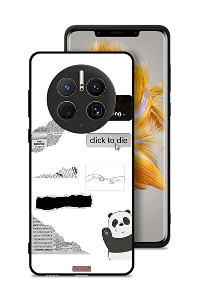 Tolwak غطاء حماية لهاتف هواوي ميت 50 برو، ملصق باندا