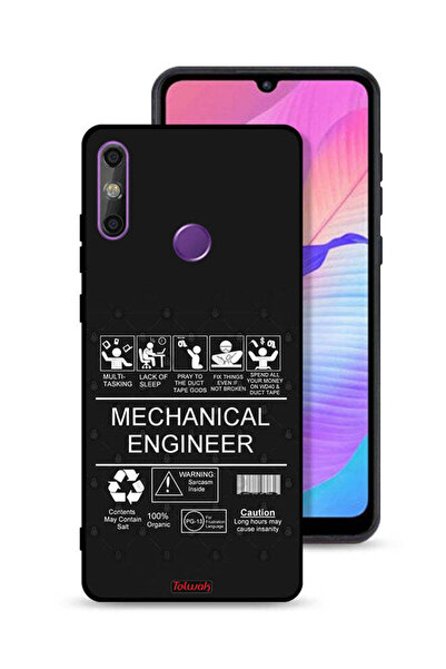 Tolwak غطاء حماية لهاتف هواوي إنجوي 20e - ملصق مهندس ميكانيكي