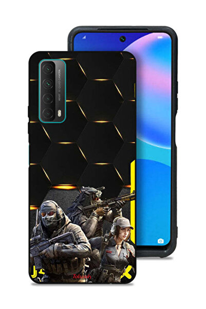 Tolwak غطاء حماية لهاتف هواوي بي سمارت (2021) بخلفية سايبربانك