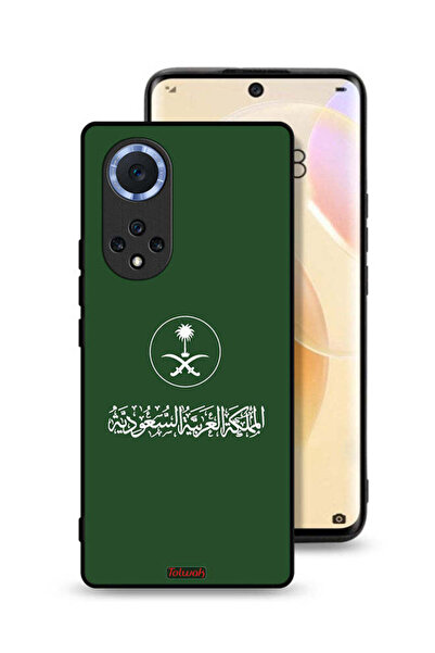 Tolwak غطاء حماية لهاتف هواوي نوفا 9، تصميم فن ناقل لعلامة المملكة العربية ال...