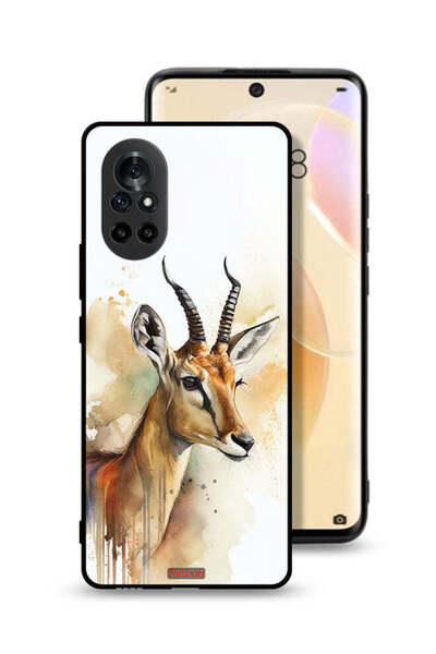 Tolwak غطاء حماية لهاتف هواوي نوفا 8 بتصميم غزال تجريدي